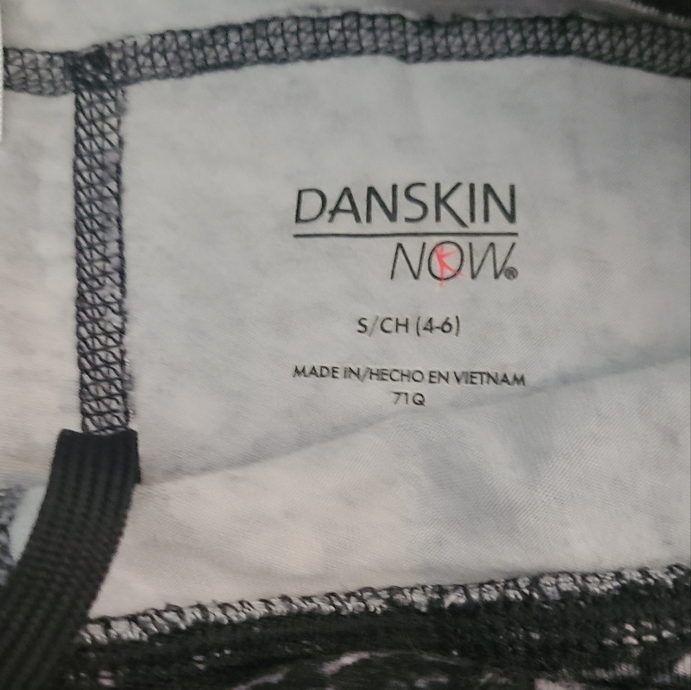 CROPPED KNEE LENGTH LEGGINGS SZ SMALL DANSK8N - Picture 4 of 5